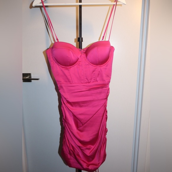 OH POLLY SIZE 6 Pink Bodycon Dress for Night Out - Picture 2 of 4